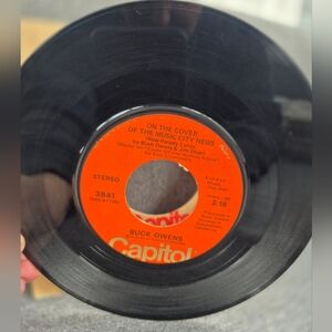 Buck Owens Vinyl 45 Record